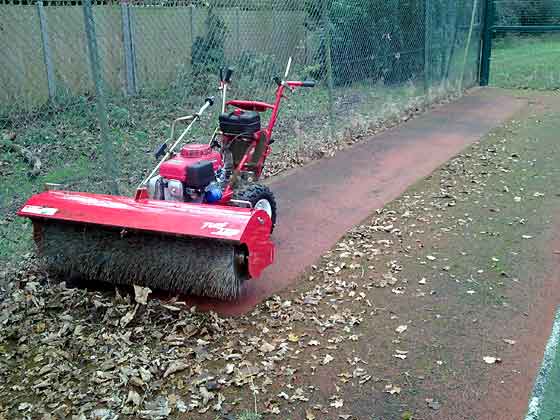 power sweeper to remove snow from sports pitch (large pic)