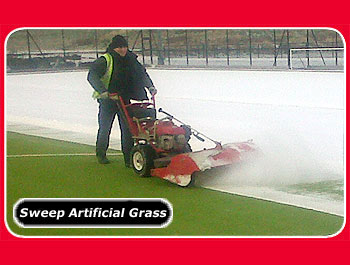 power sweeper for  tennis courts