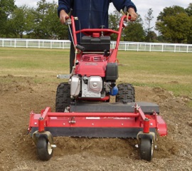 turfteq power rake button