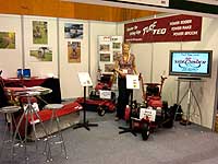 Expo stand at Harrogate BTME show