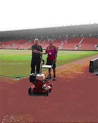 andy gray receiving rotocleanse pressure washer